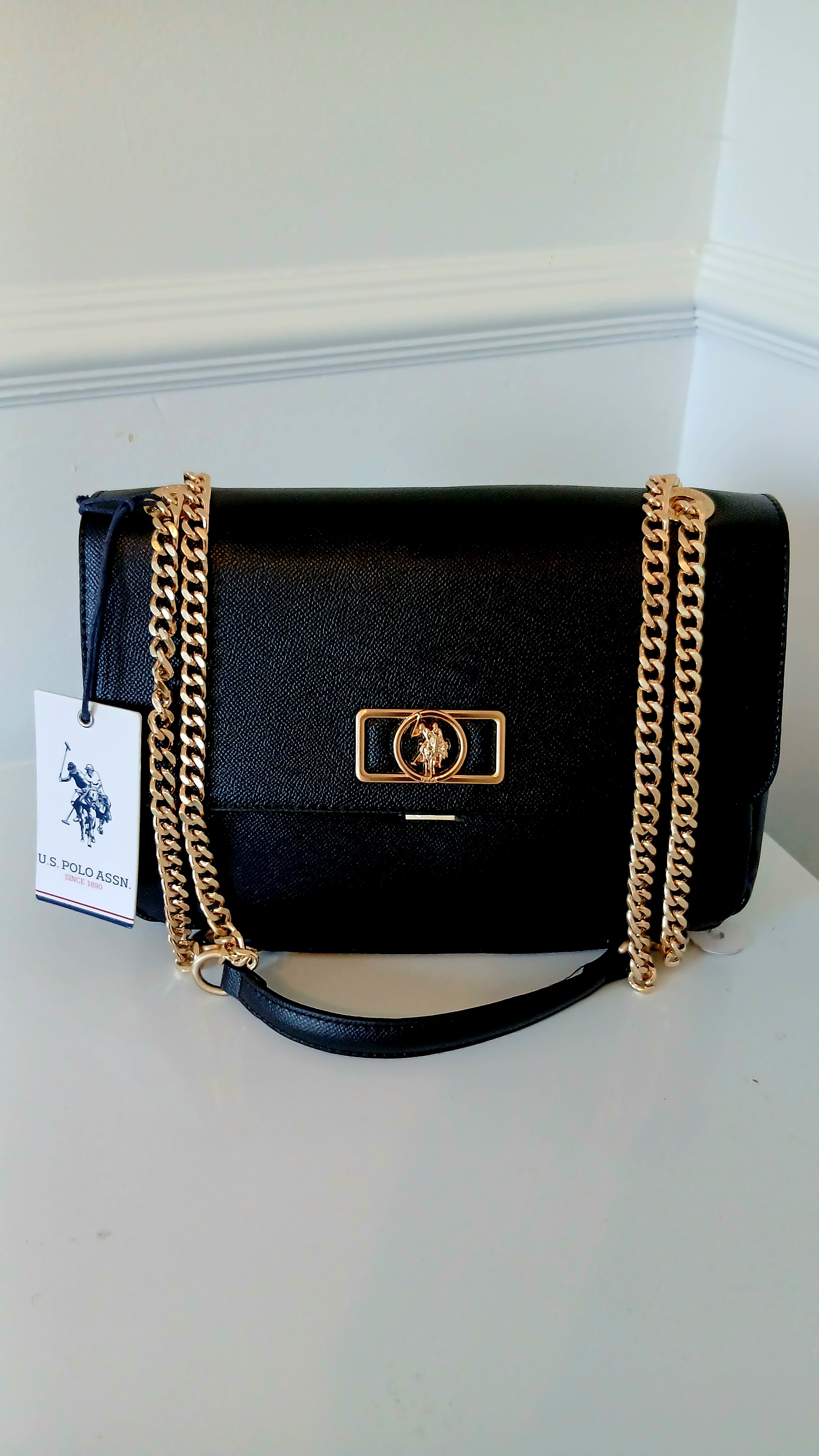 US Polo Association Double Chain Clutch